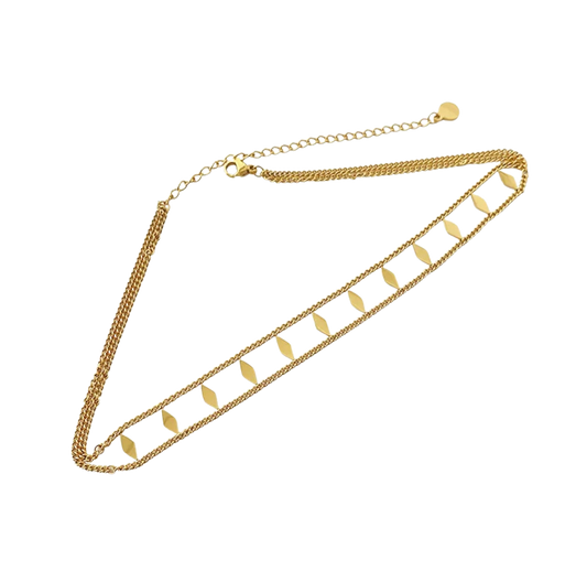 Gold Choker NECKACE