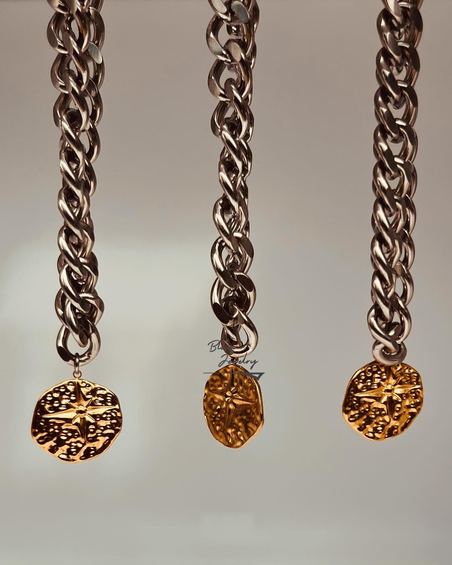 Olas Plateadas Necklace CHAINS HAND MADE BLOOM COLLECTION