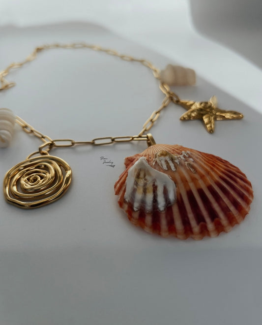 Sueños del Mar Necklace HAND MADE BLOOM COLLECTION