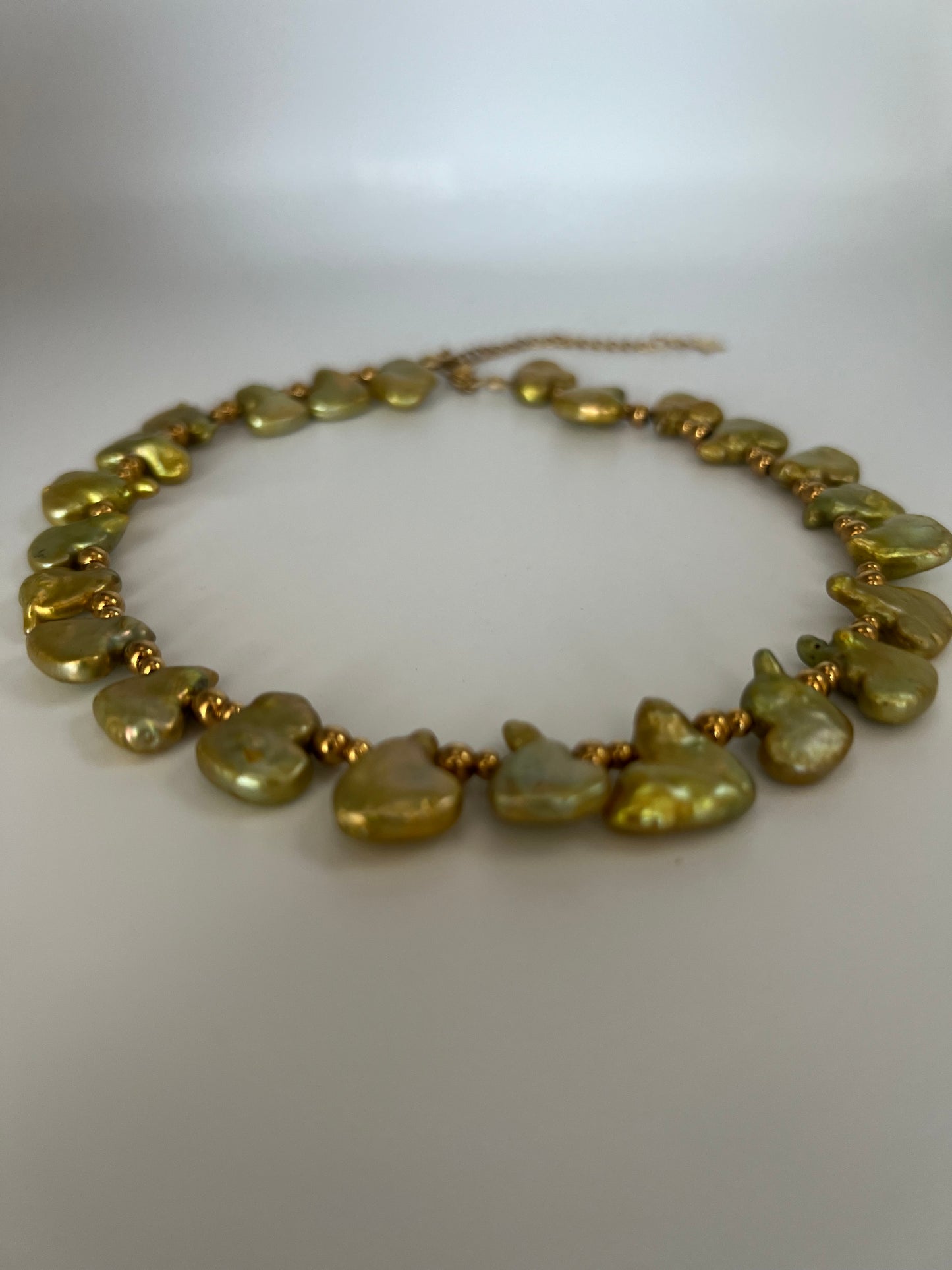 Marea Dorada Necklace-HAND MADE BLOOM COLLECTION